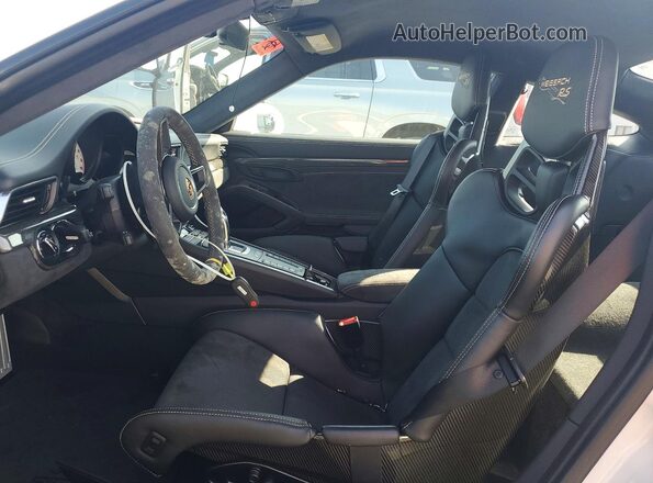 WP0AF2A9XKS165475 2019 PORSCHE 911 White წინა სალონის ხედი