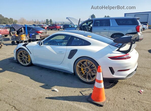 WP0AF2A9XKS165475 2019 PORSCHE 911 White უკანა მარცხენა