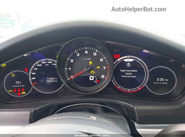 WP0AJ2A70PL102691 2023 PORSCHE PANAMERA White Հետևի նստատեղերի տեսք