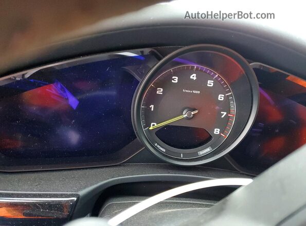 WP0AK2A76PL132050 2023 PORSCHE PANAMERA Красный Вид щитка приборов