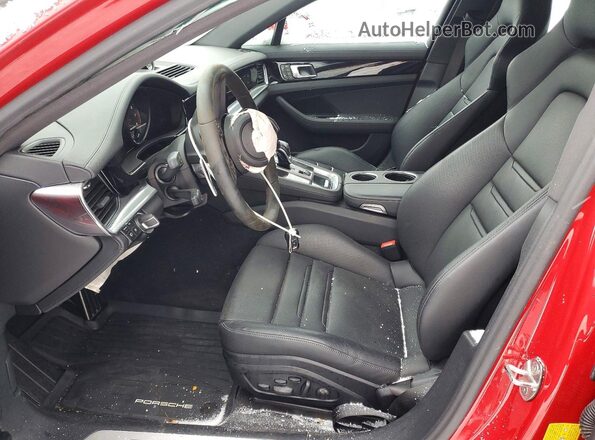 WP0AK2A76PL132050 2023 PORSCHE PANAMERA Красный Вид салона спереди
