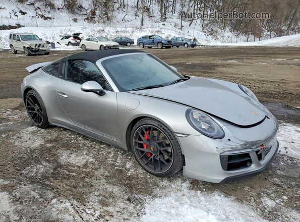 WP0BB2A98JS134997 2018 PORSCHE 911 Silver წინა მარჯვენა
