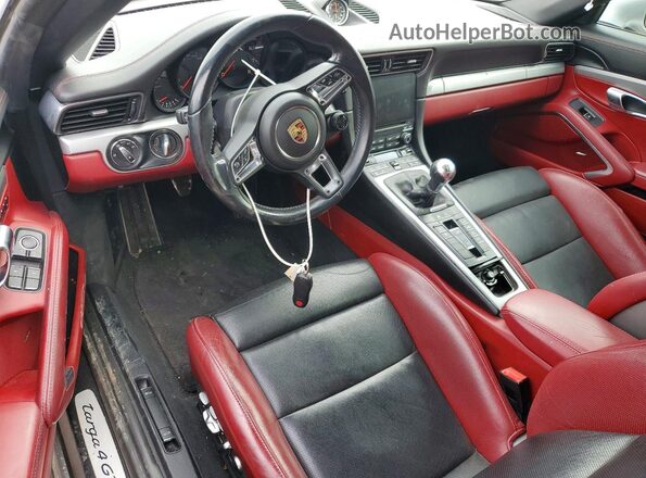 WP0BB2A98JS134997 2018 PORSCHE 911 Silver წინა პანელის ხედი