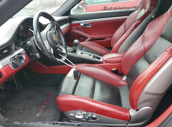 WP0BB2A98JS134997 2018 PORSCHE 911 Silver წინა სალონის ხედი