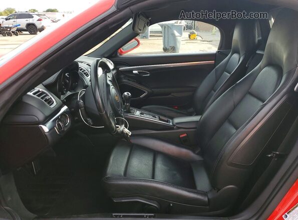 WP0CA2A85GS120546 2016 PORSCHE BOXSTER Red Սալոնի դիմացի տեսք