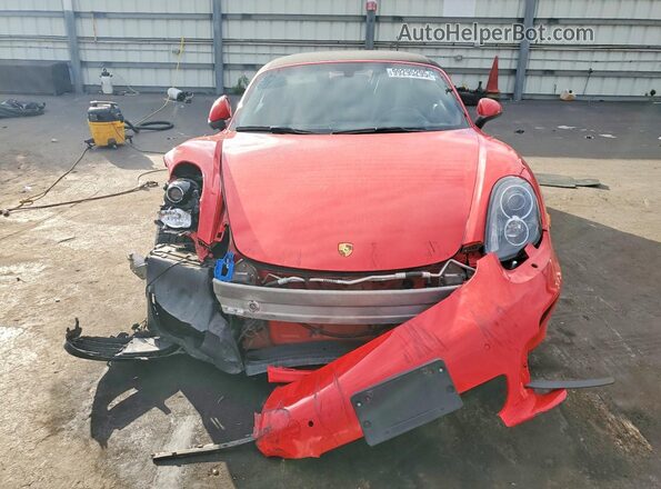 WP0CA2A85GS120546 2016 PORSCHE BOXSTER Red Դիմացի տեսք