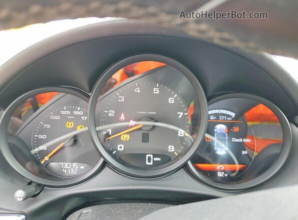 WP0CA2A85GS120546 2016 PORSCHE BOXSTER Red Սարքավորումների վահանակի տեսք