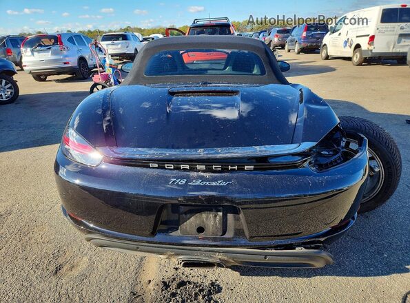 WP0CA2A89MS210729 2021 PORSCHE BOXSTER Black Rear view