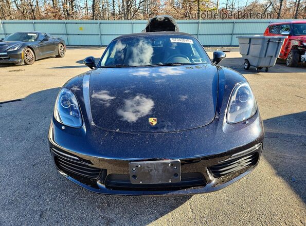 WP0CA2A89MS210729 2021 PORSCHE BOXSTER Black Front view