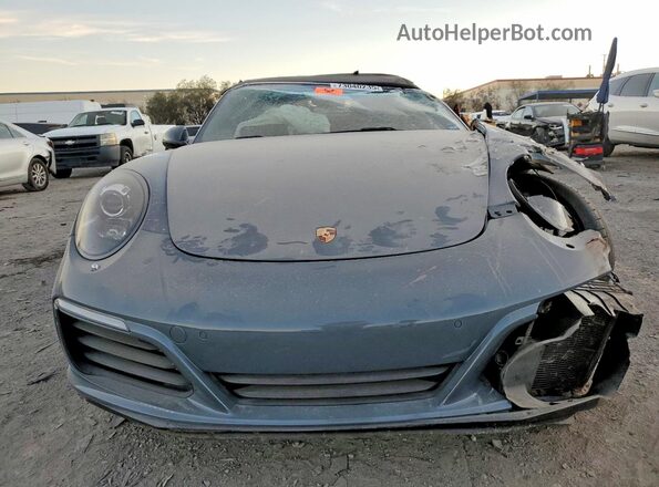 WP0CA2A93HS141955 2017 PORSCHE 911 Серый Вид спереди