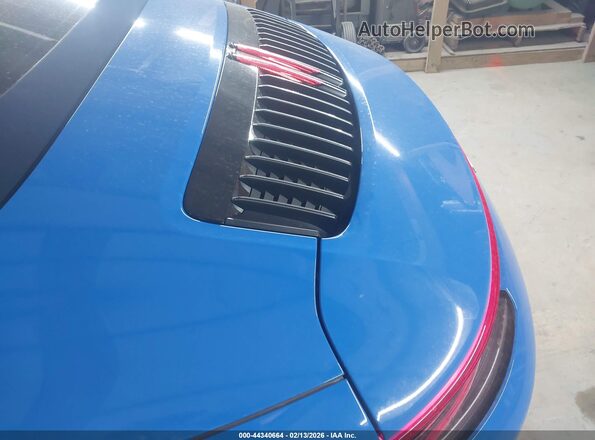 WP0CA2A96PS238050 2023 PORSCHE 911 Blue Widok z tyłu