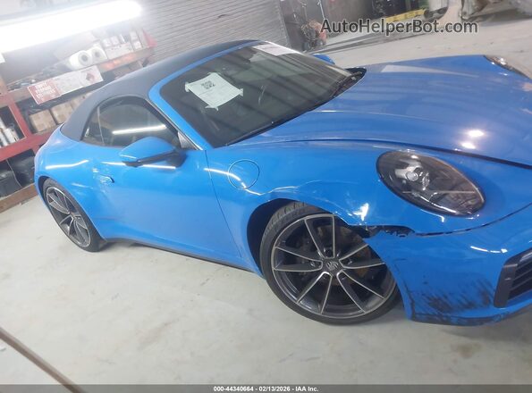 WP0CA2A96PS238050 2023 PORSCHE 911 Blue Widok wnętrza z tyłu