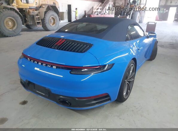 WP0CA2A96PS238050 2023 PORSCHE 911 Blue Tył prawy