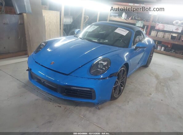 WP0CA2A96PS238050 2023 PORSCHE 911 Blue Przód lewy