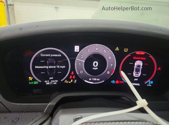 WP0CA2A96SS236050 2025 PORSCHE 911 Gray Vista del cuadro de instrumentos