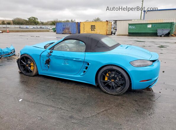 WP0CB2A80KS228658 2019 PORSCHE BOXSTER Blue Rear left