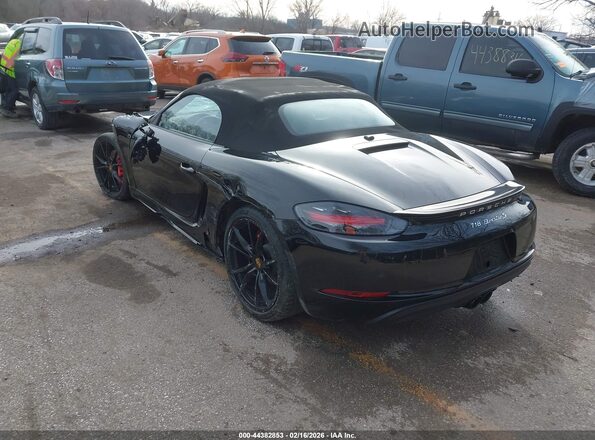 WP0CB2A80MS225228 2021 PORSCHE BOXSTER Black უკანა მარცხენა
