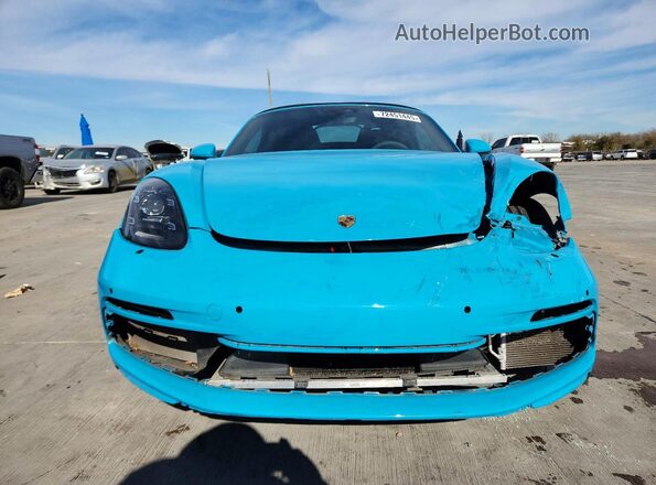 WP0CB2A86KS228258 2019 PORSCHE BOXSTER Blue Front view