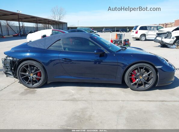 WP0CB2A91HS154877 2017 PORSCHE 911 Синий Панорамный вид салона 360°