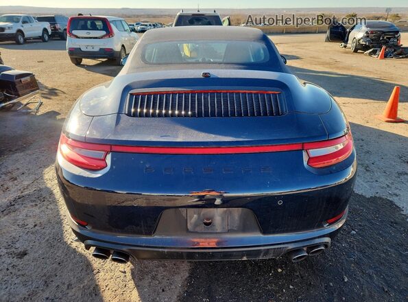 WP0CB2A92HS155231 2017 PORSCHE 911 Blue Widok z tyłu