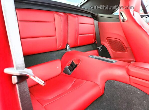WP0CB2A94HS154209 2017 PORSCHE 911 Gray Widok tylnych siedzeń