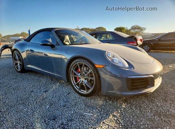 WP0CB2A97HS154852 2017 PORSCHE 911 Gray Առջևի աջ