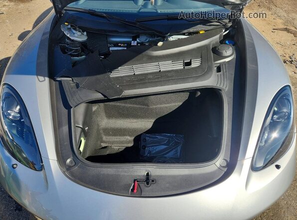 WP0CD2A85SK230125 2025 PORSCHE BOXSTER Silver Rear interior view