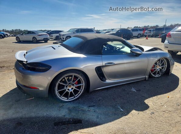 WP0CD2A85SK230125 2025 PORSCHE BOXSTER Silver Rear right