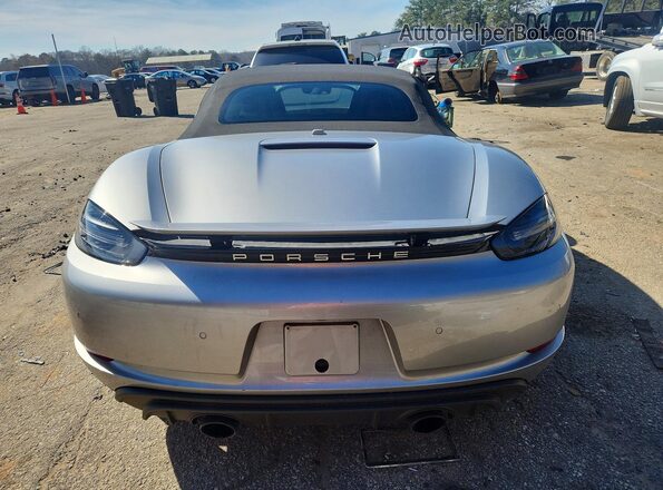 WP0CD2A85SK230125 2025 PORSCHE BOXSTER Silver Rear view