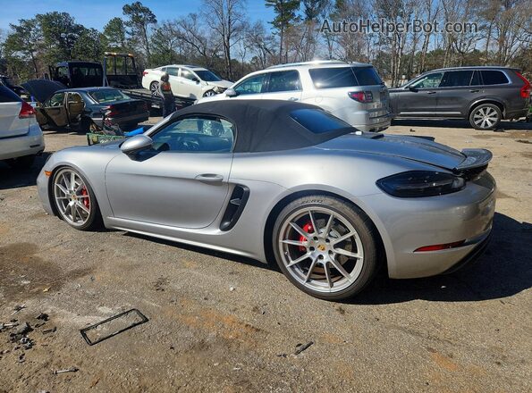 WP0CD2A85SK230125 2025 PORSCHE BOXSTER Silver Rear left