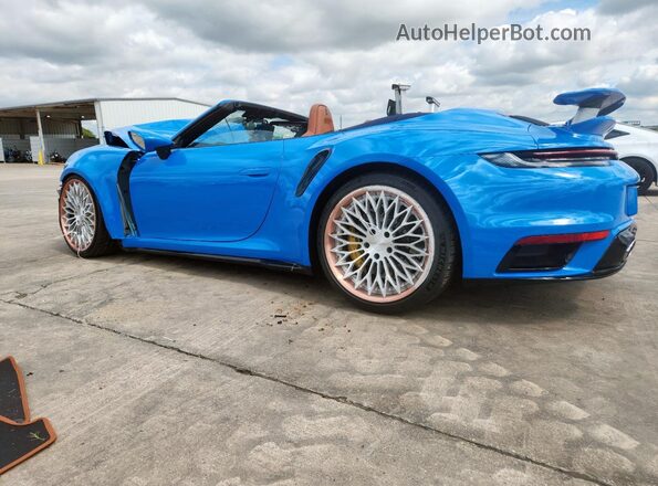 WP0CD2A97RS257281 2024 PORSCHE 911 Blue Задня ліва чверть