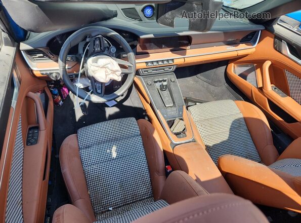 WP0CD2A97RS257281 2024 PORSCHE 911 Blue Вид панелі приладів