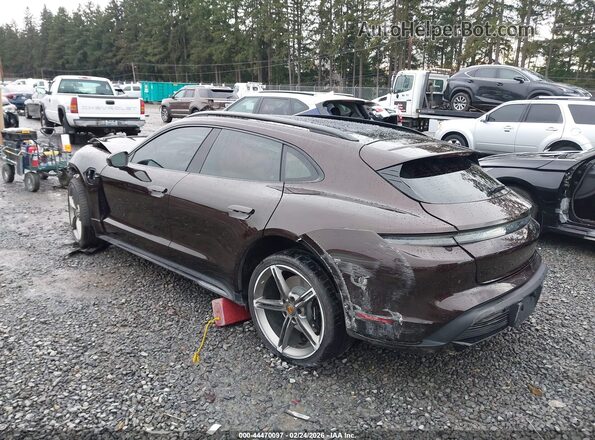 WP0CD2Y11PSA90299 2023 PORSCHE TAYCAN Brown Tył lewy