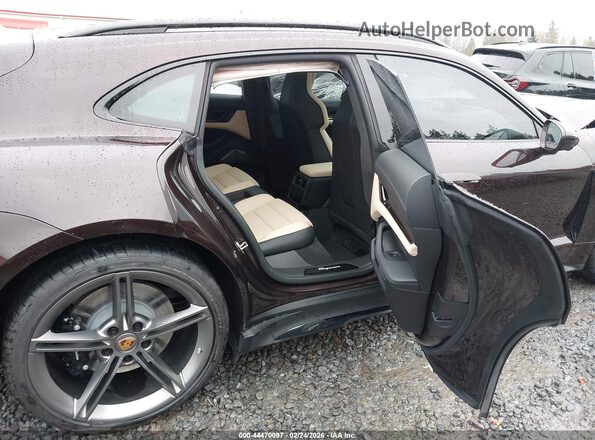 WP0CD2Y11PSA90299 2023 PORSCHE TAYCAN Brown Widok naklejki z numerem VIN
