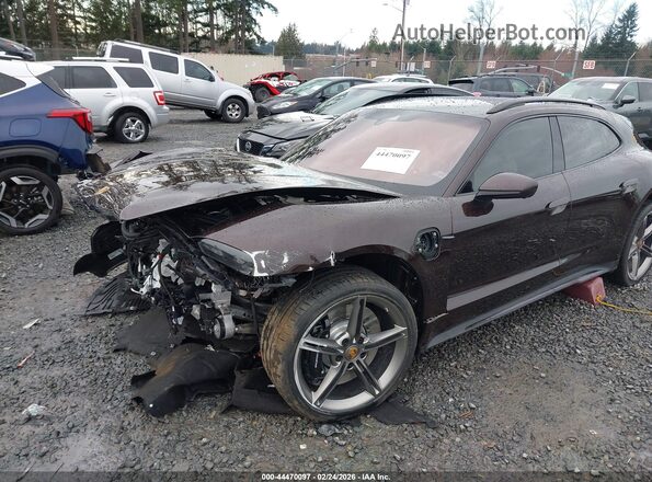 WP0CD2Y11PSA90299 2023 PORSCHE TAYCAN Brown Widok z przodu
