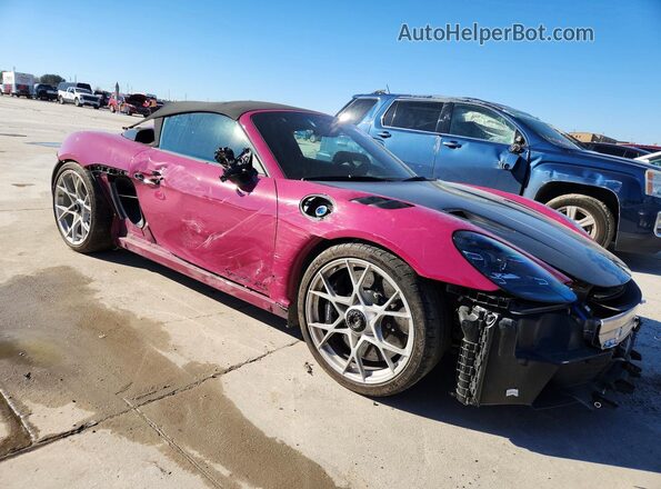 WP0CE2A85RK240063 2024 PORSCHE BOXSTER Purple Delantero derecho
