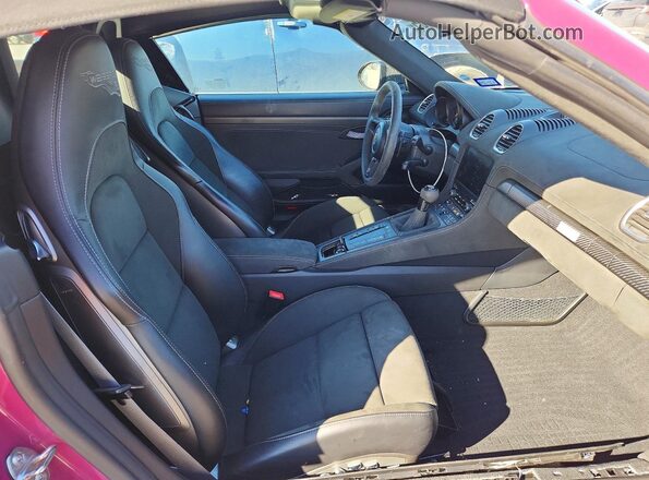 WP0CE2A85RK240063 2024 PORSCHE BOXSTER Purple Vista de los asientos traseros