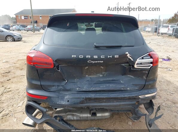 WP1AA2A22GLA03468 2016 PORSCHE CAYENNE Black 