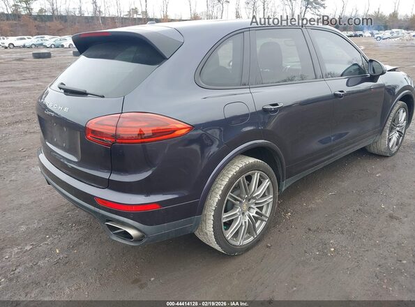 WP1AA2A22HKA84513 2017 PORSCHE CAYENNE Синий Задняя правая четверть