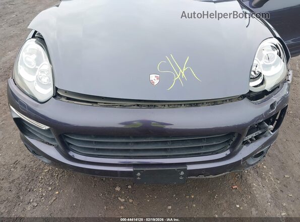 WP1AA2A22HKA84513 2017 PORSCHE CAYENNE Синий Вид спереди