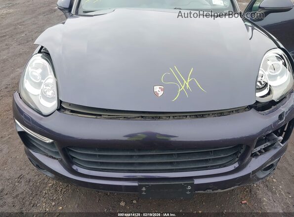 WP1AA2A22HKA84513 2017 PORSCHE CAYENNE Синий Вид сзади