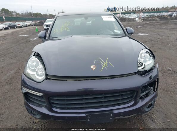 WP1AA2A22HKA84513 2017 PORSCHE CAYENNE Синий Вид щитка приборов