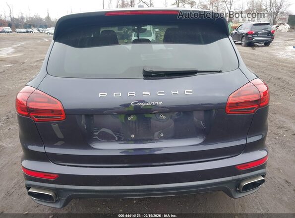 WP1AA2A22HKA84513 2017 PORSCHE CAYENNE Синий 