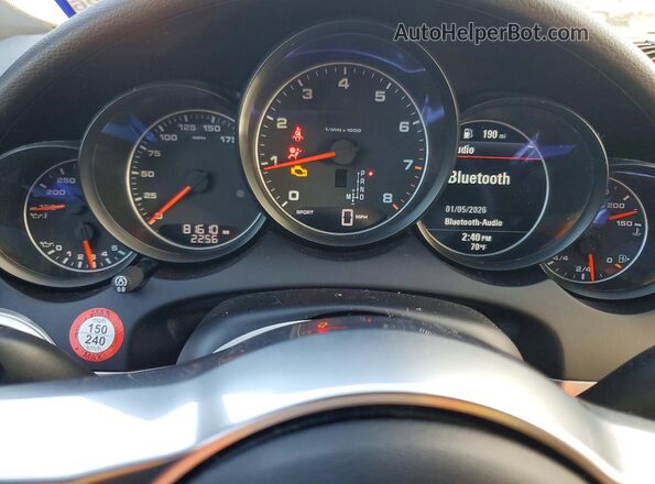 WP1AA2A22HKA91042 2017 PORSCHE CAYENNE Black 