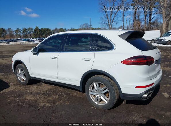 WP1AA2A26GLA08057 2016 PORSCHE CAYENNE White Widok wnętrza 360 stopni