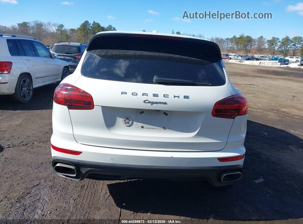 WP1AA2A26GLA08057 2016 PORSCHE CAYENNE White 