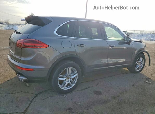 WP1AA2A27HKA91912 2017 PORSCHE CAYENNE Gray უკანა მარჯვენა