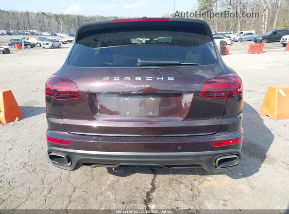 WP1AA2A28JKA00958 2018 PORSCHE CAYENNE Бордовый 