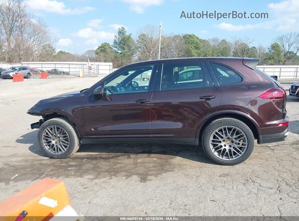 WP1AA2A28JKA00958 2018 PORSCHE CAYENNE Бордовый 