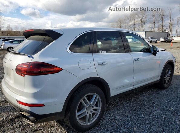 WP1AA2A28JKA03617 2018 PORSCHE CAYENNE Белый Передняя правая четверть